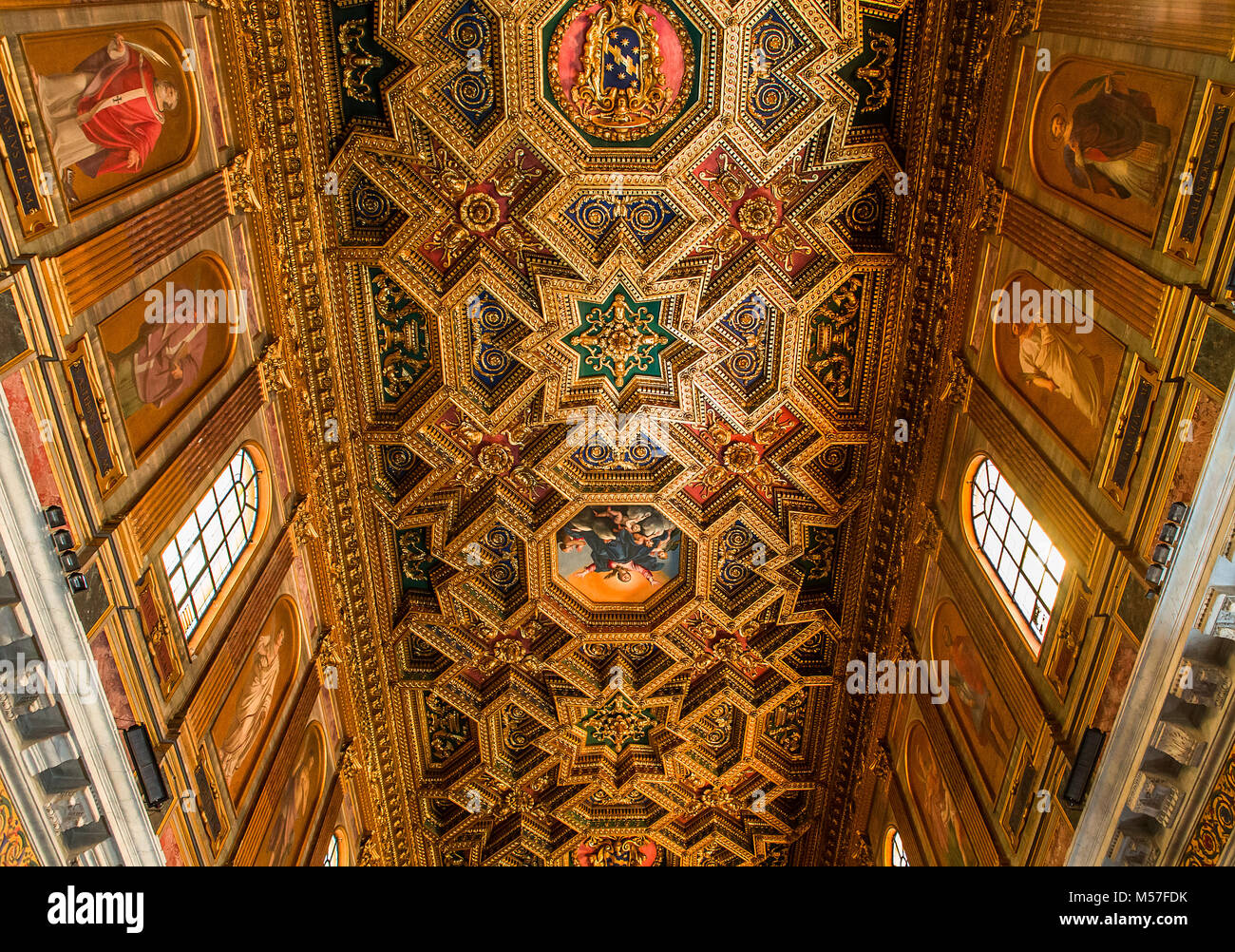 ROME, ITALY, JUNE 17, 2015 : interiors and architectural details of ...