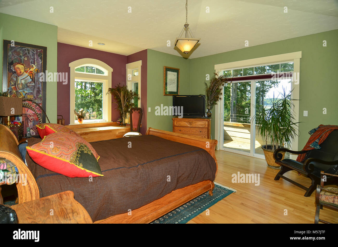 Home Style &amp; Décor in The Pacific Northwest (USA Stock Photo - Alamy