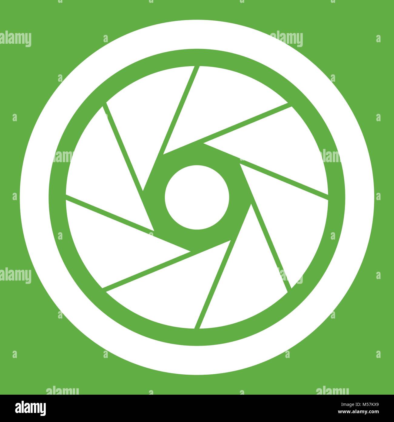 Small objective icon green Stock Vector Image & Art Alamy