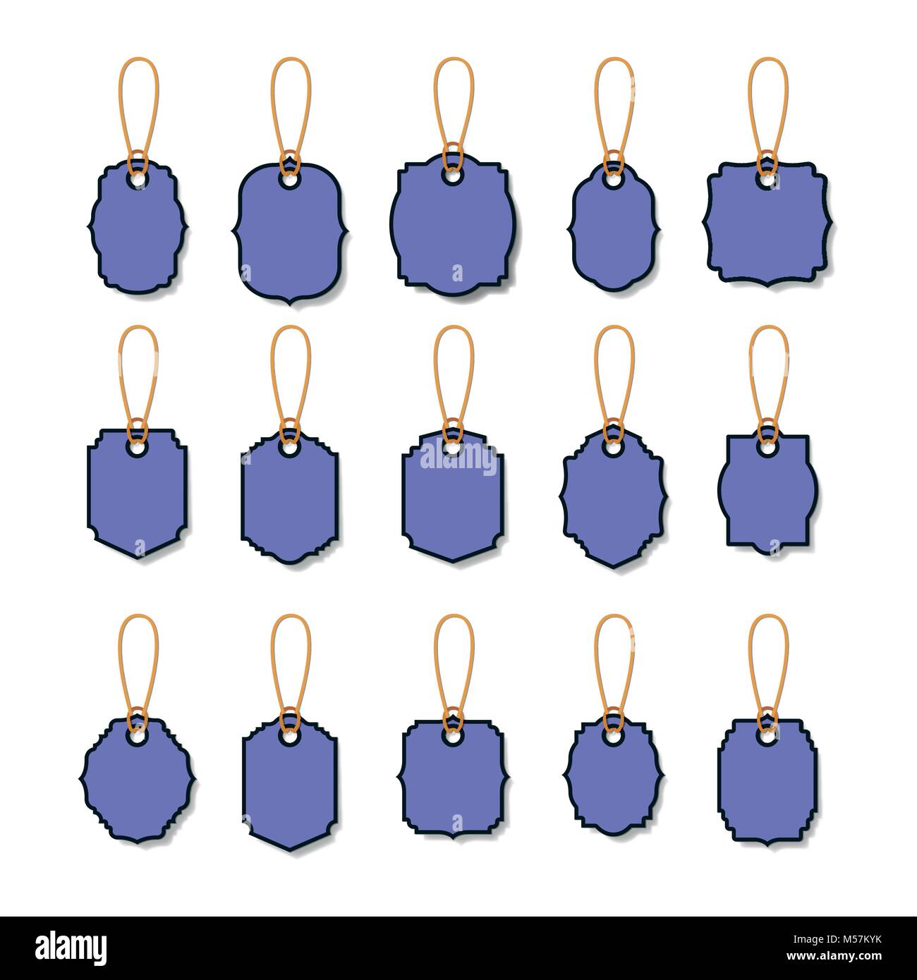 set commercial tags hanging Stock Vector Image & Art Alamy