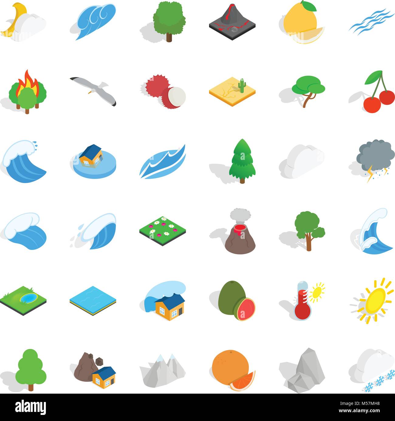 Afforestation Stock Vector Images - Alamy