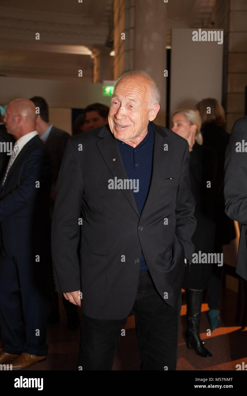 Politician Heiner Geißler (CDU) on an event in Berlin 2012. Stock Photo