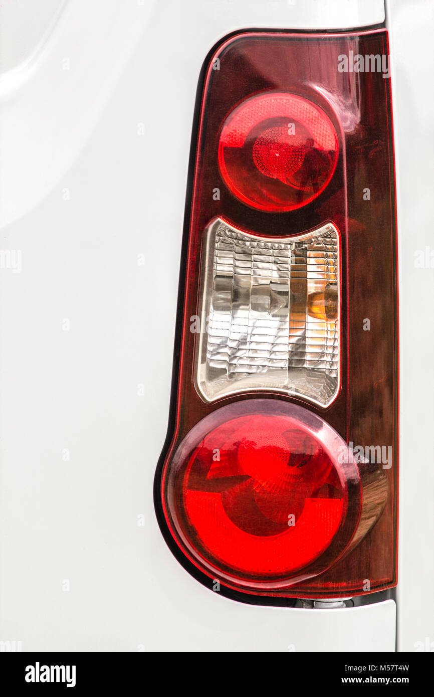 Taillight on a modern prestigious car Stock Photo