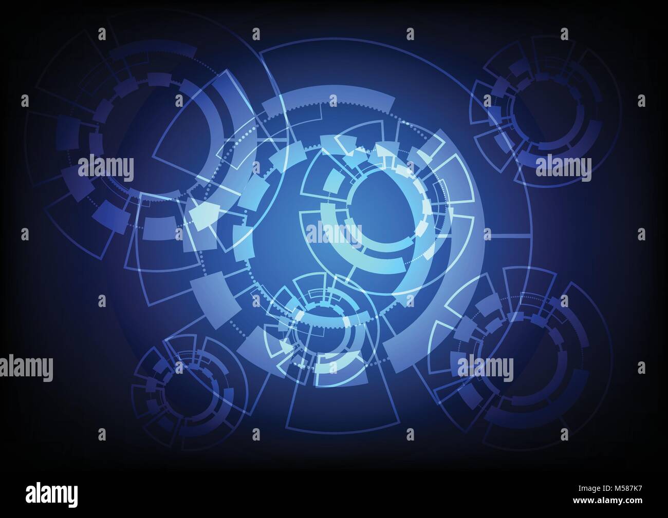 Abstract Vector Background Technology Concept Stock Vector Image & Art ...