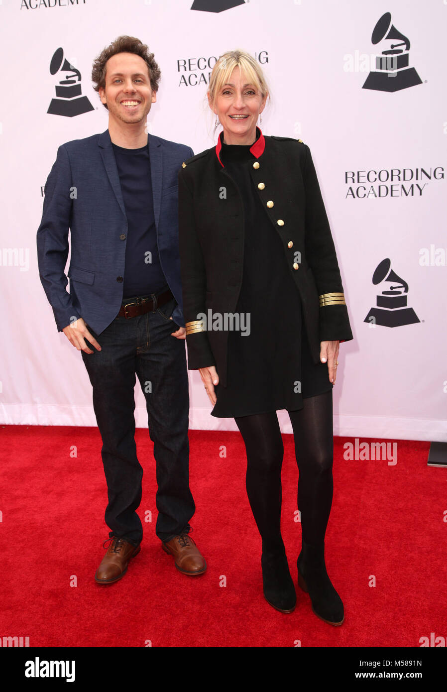 Celebrities attend the GRAMMY nominee reception honoring 60th Annual