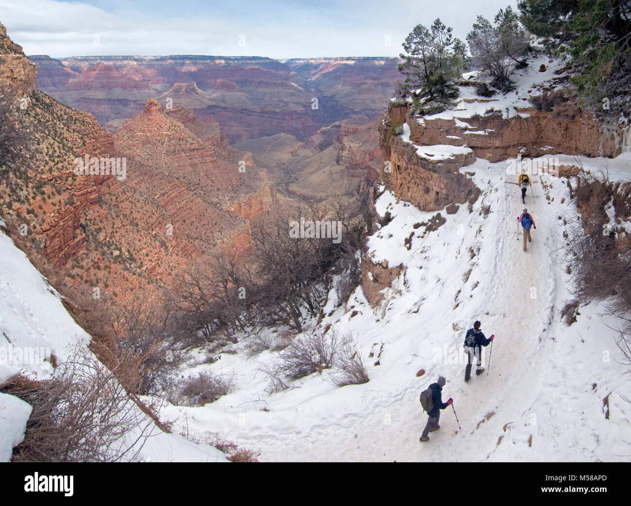 Hiking the grand canyon in clearance february