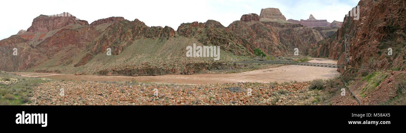 Grand Canyon National Park Colorado River Below Phantom Ranch. (10,000 ...