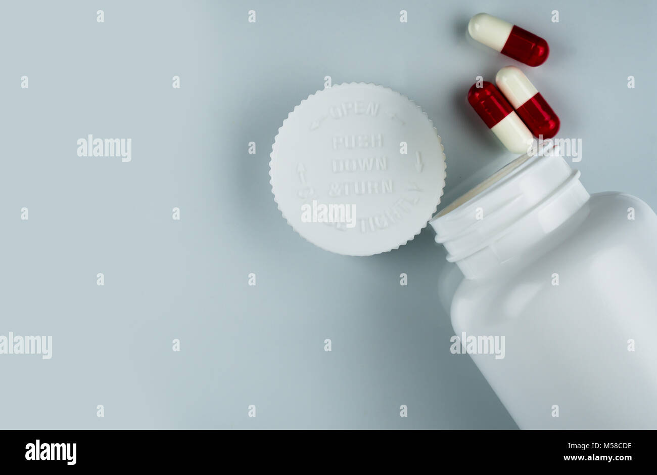 Medication Pharmacy Child Proof Container Stock Photo - Image of  medication, container: 112943206