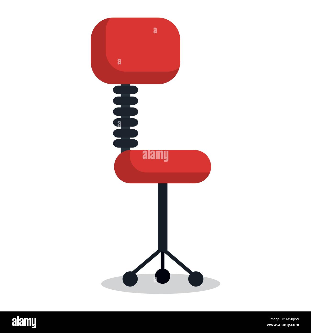 office chair isolated icon Stock Vector Image & Art - Alamy