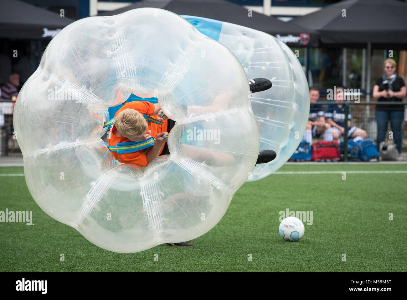 Bubble soccer hires stock photography and images Alamy