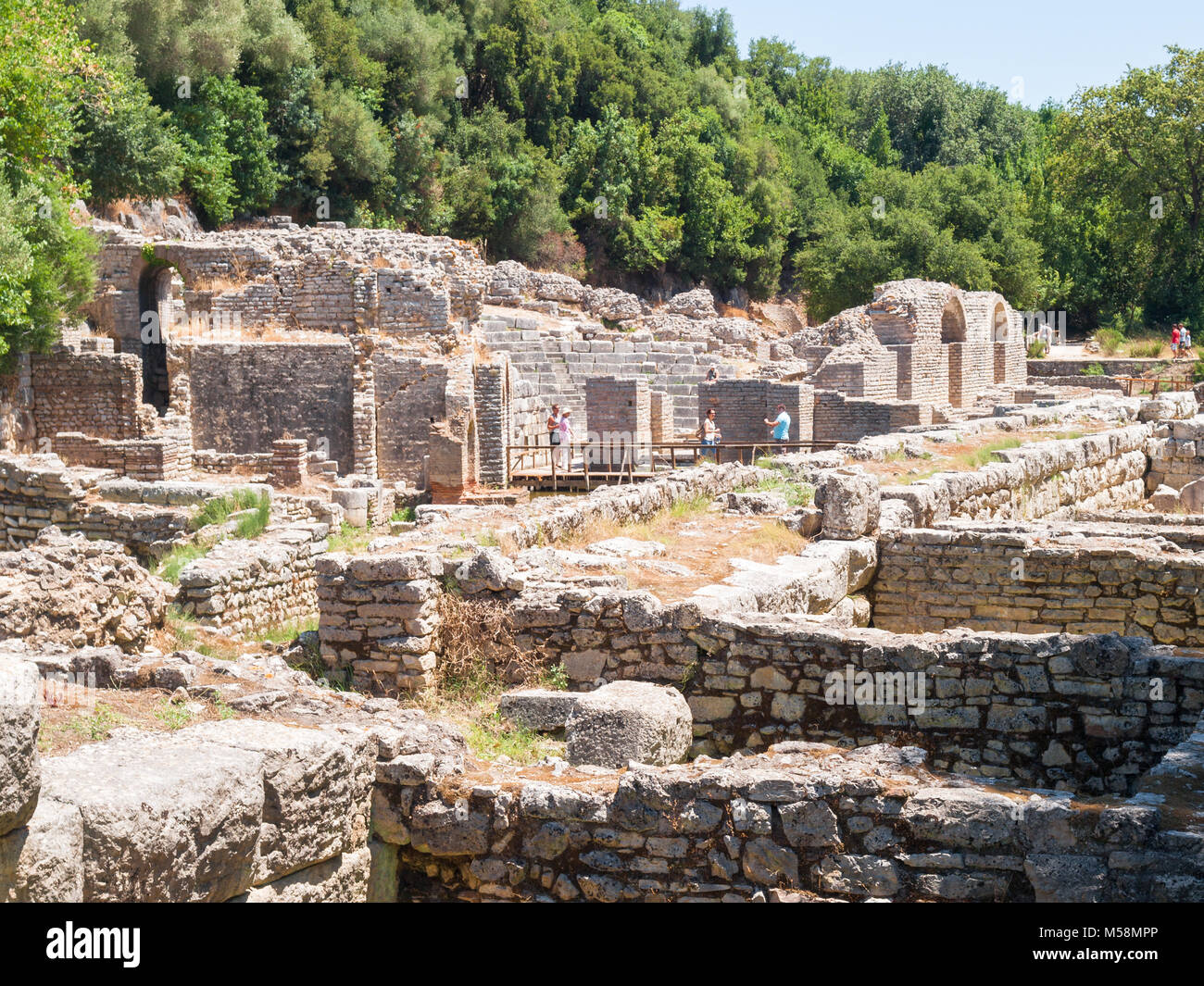 Ancient town of Butrint, Albania Stock Photo - Alamy