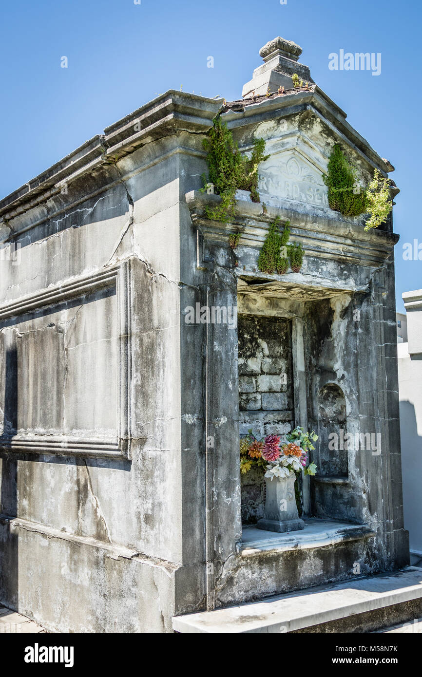 New Orleans Cemeteries Stock Photo