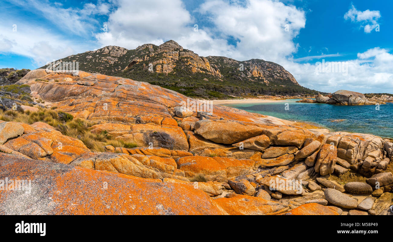 The Dock lookout on Flinders Island, Tasmania Stock Photo Alamy