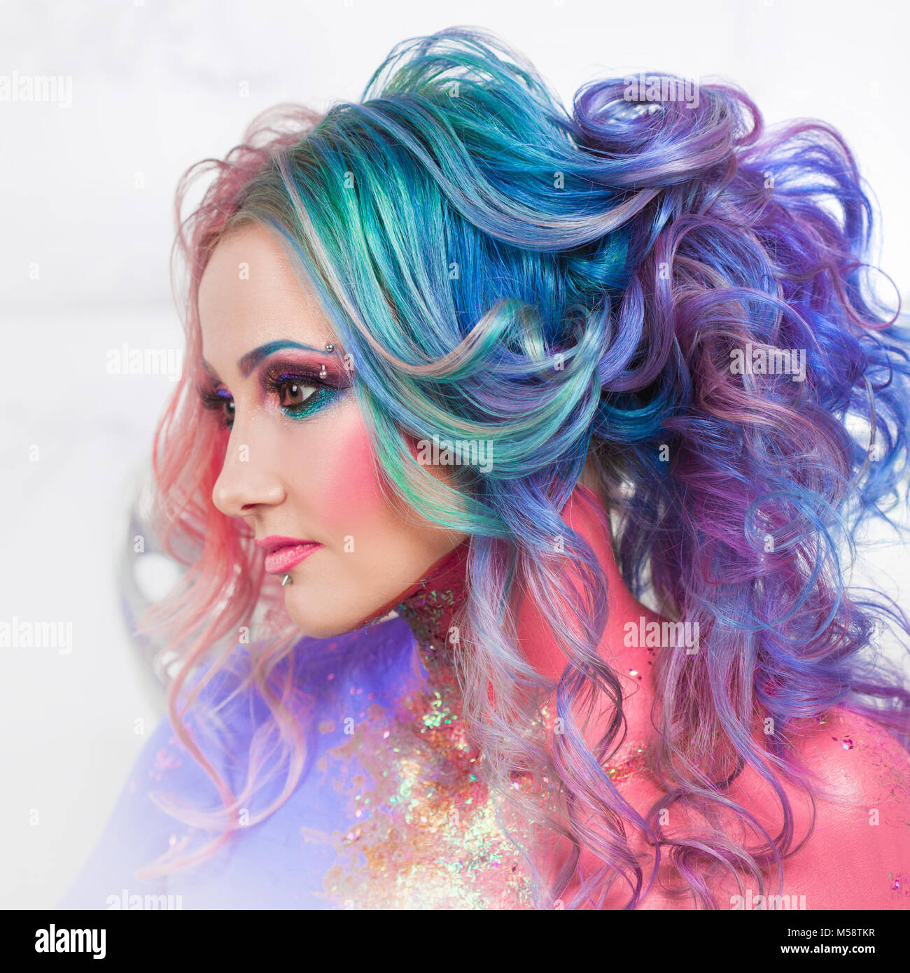 Hair color hi-res stock photography and images - Alamy