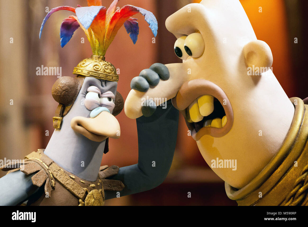 EARLY MAN, from left: Message Bird, Lord Nooth (voice: Tom Hiddleston),  2018. ph: Chris Johnson /© Lionsgate /Courtesy Everett Collection Stock  Photo - Alamy