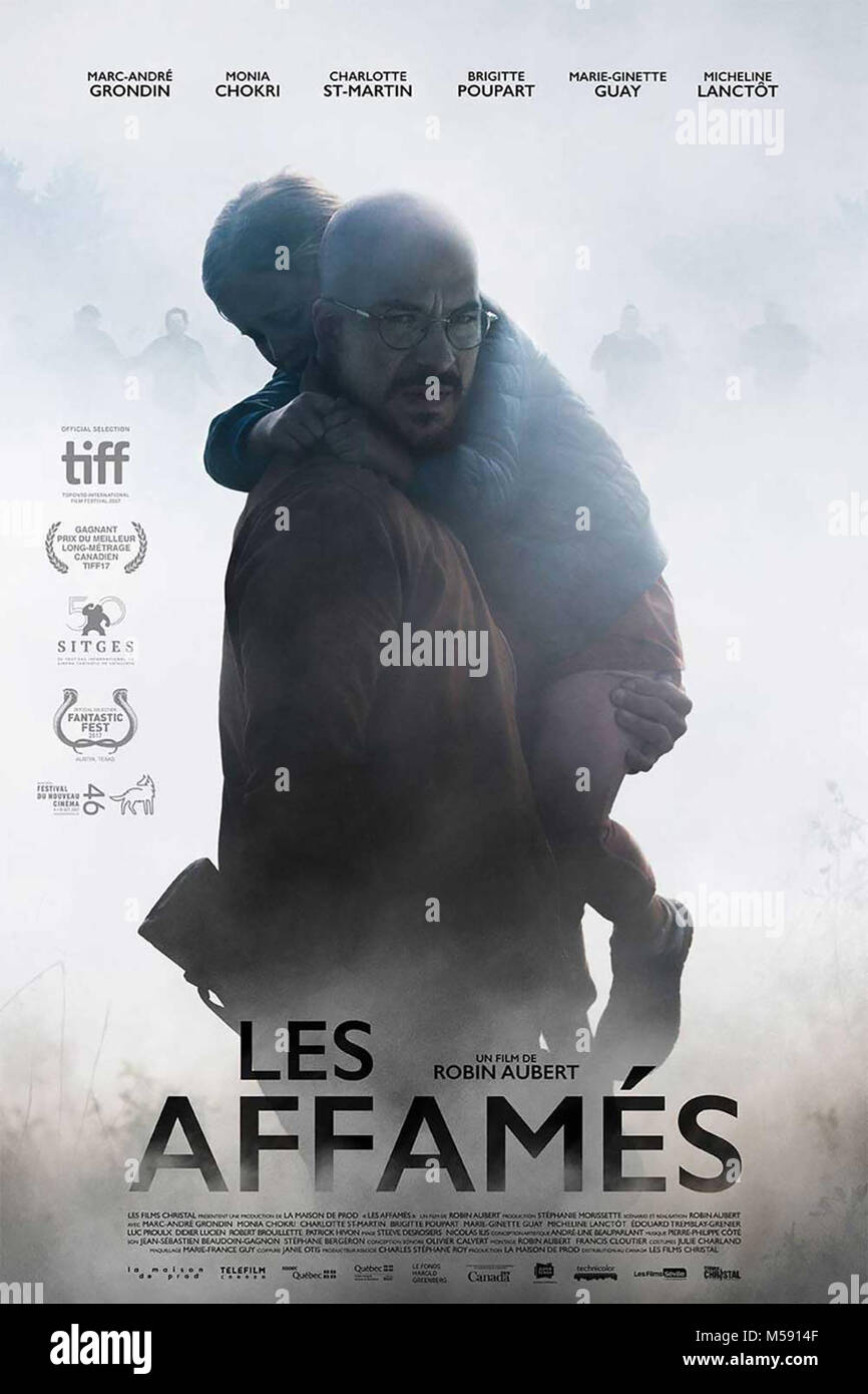 THE RAVENOUS, (aka LES AFFAMES), Canadian poster in French, MarcAndre