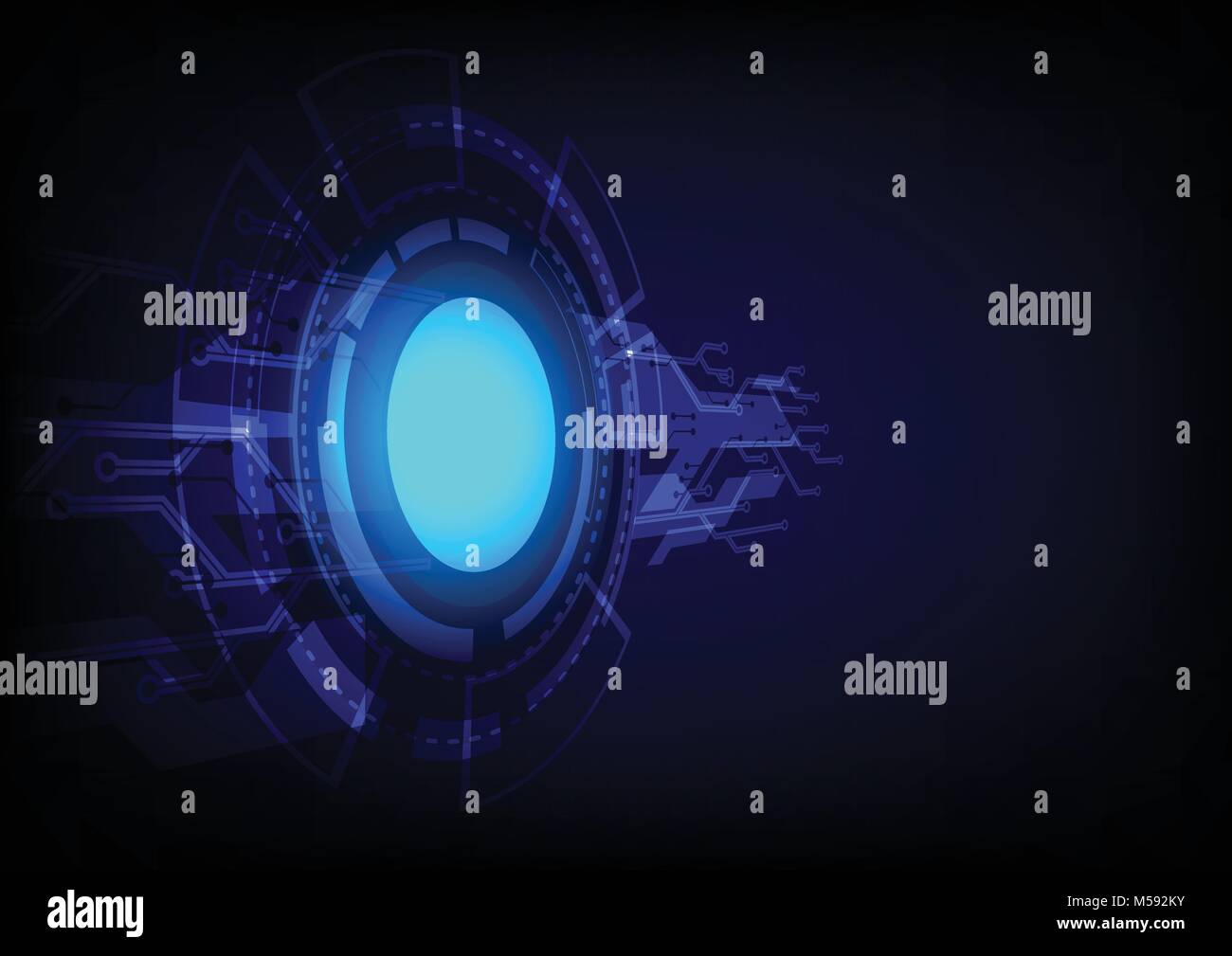 Abstract technology background. Concept idea. Vector illustration EPS10 ...