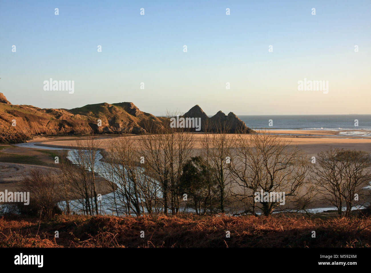 3 cliffs bay gower peninsula