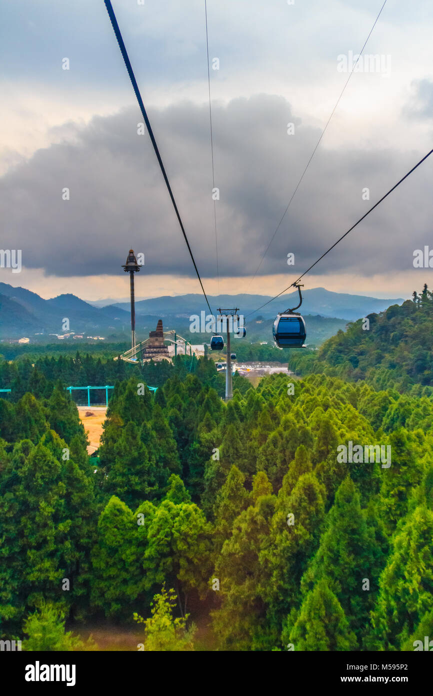 The Sun Moon Lake Ropeway is a scenic gondola cable car service that ...