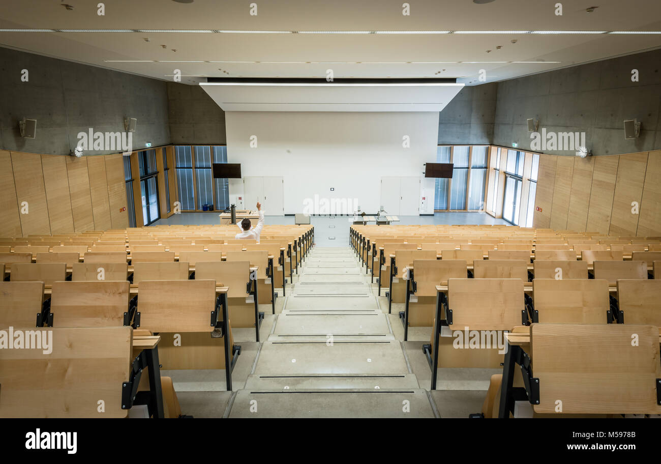 Modern auditorium at a university Stock Photo - Alamy