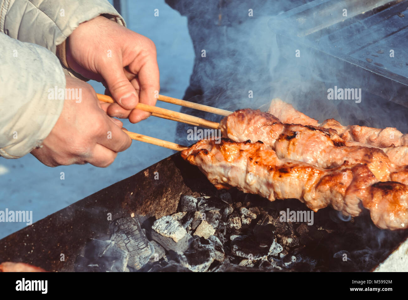 American style street food stall hires stock photography and images