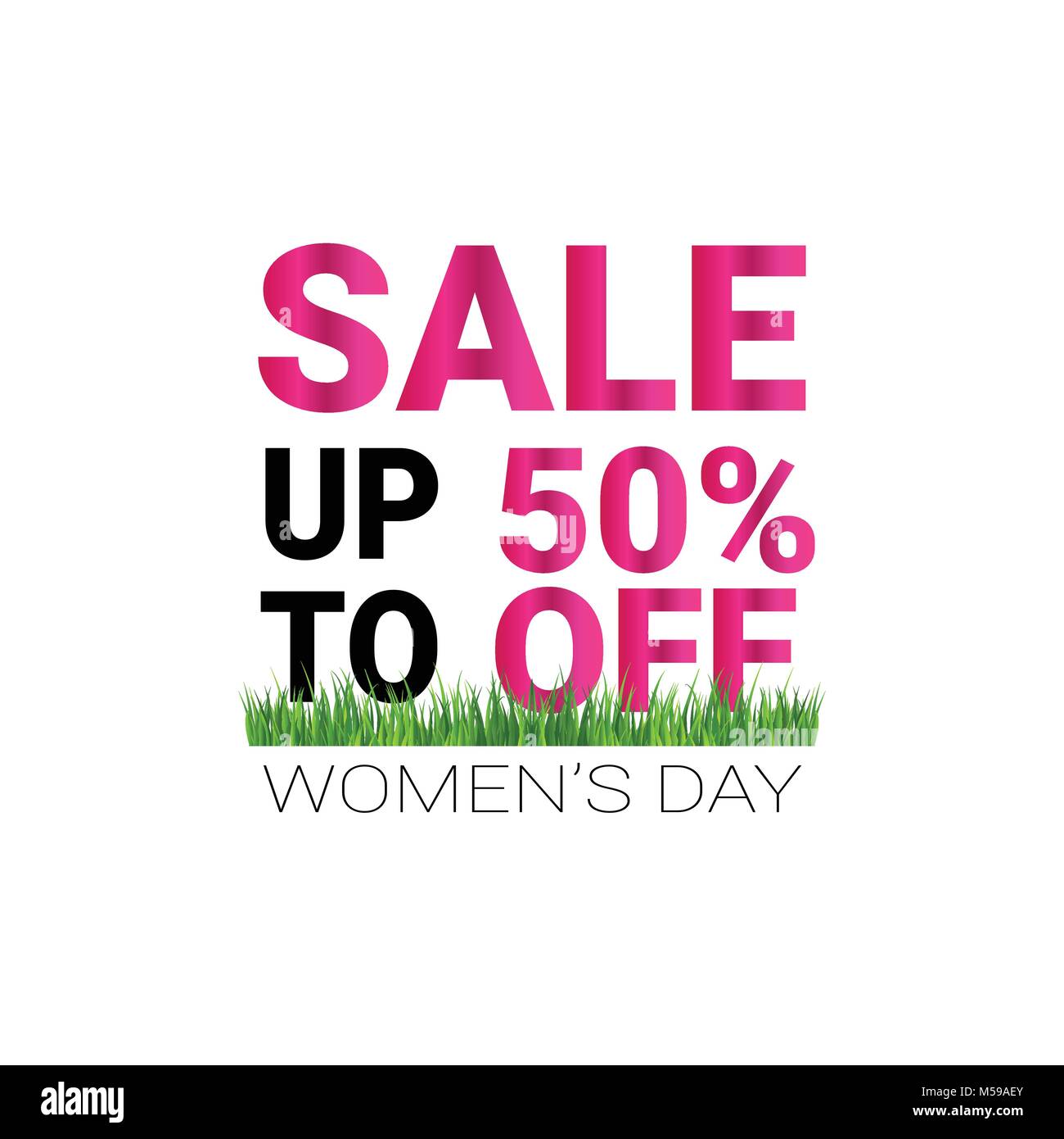 Womens Day Sale Sticker Discount Seal Template International Women Day