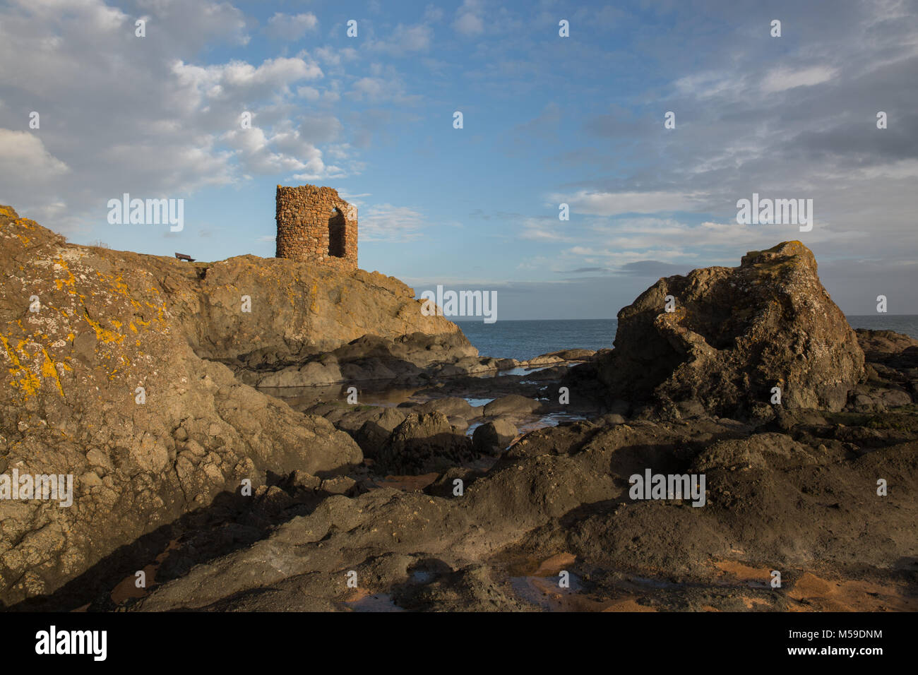 Elie Tower, Fife Stock Photo Alamy