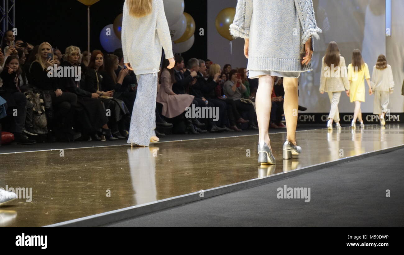 International Fashion Trade Show Moscow Stock Photo - Alamy