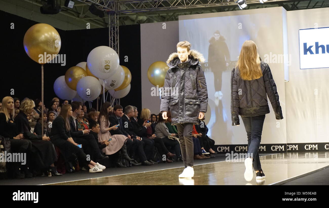 International Fashion Trade Show Moscow Stock Photo Alamy