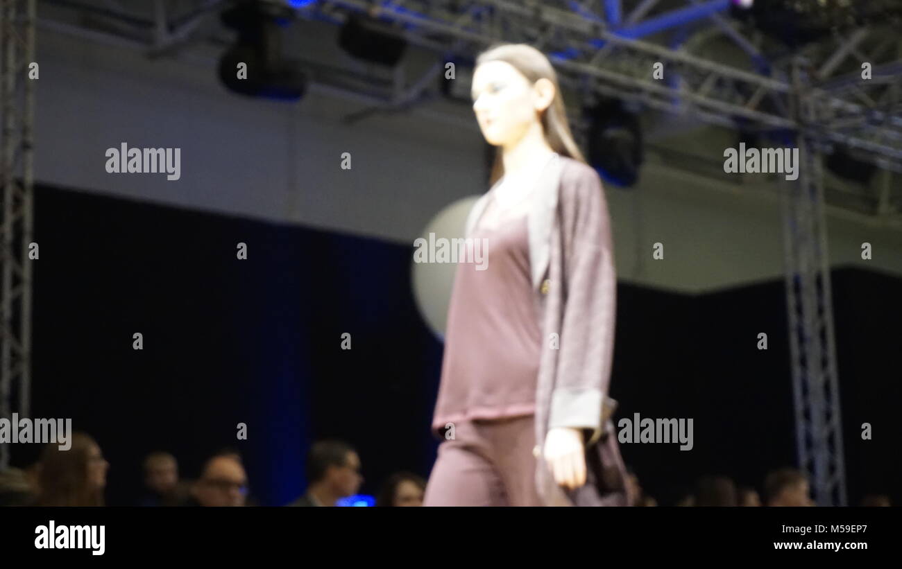 International Fashion Trade Show Moscow Stock Photo Alamy