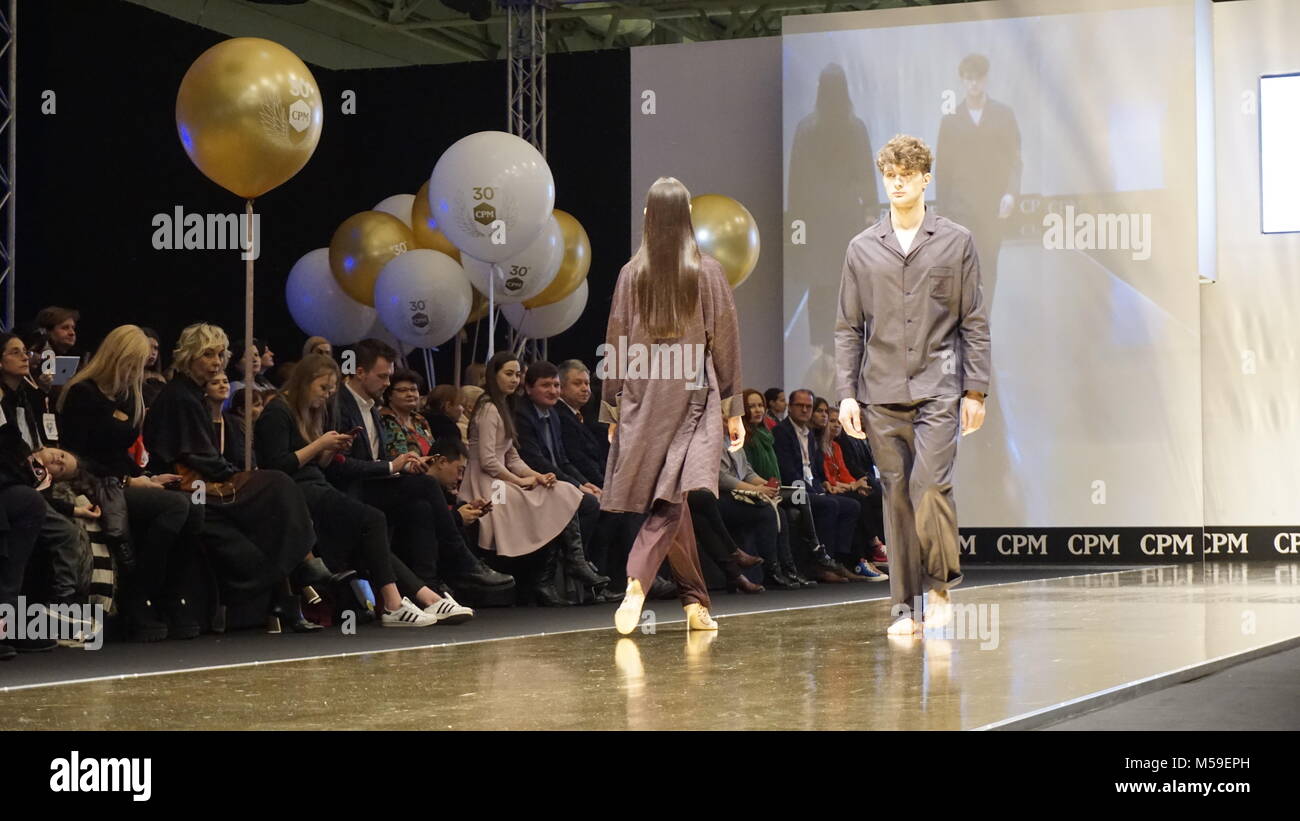 International Fashion Trade Show Moscow Stock Photo Alamy