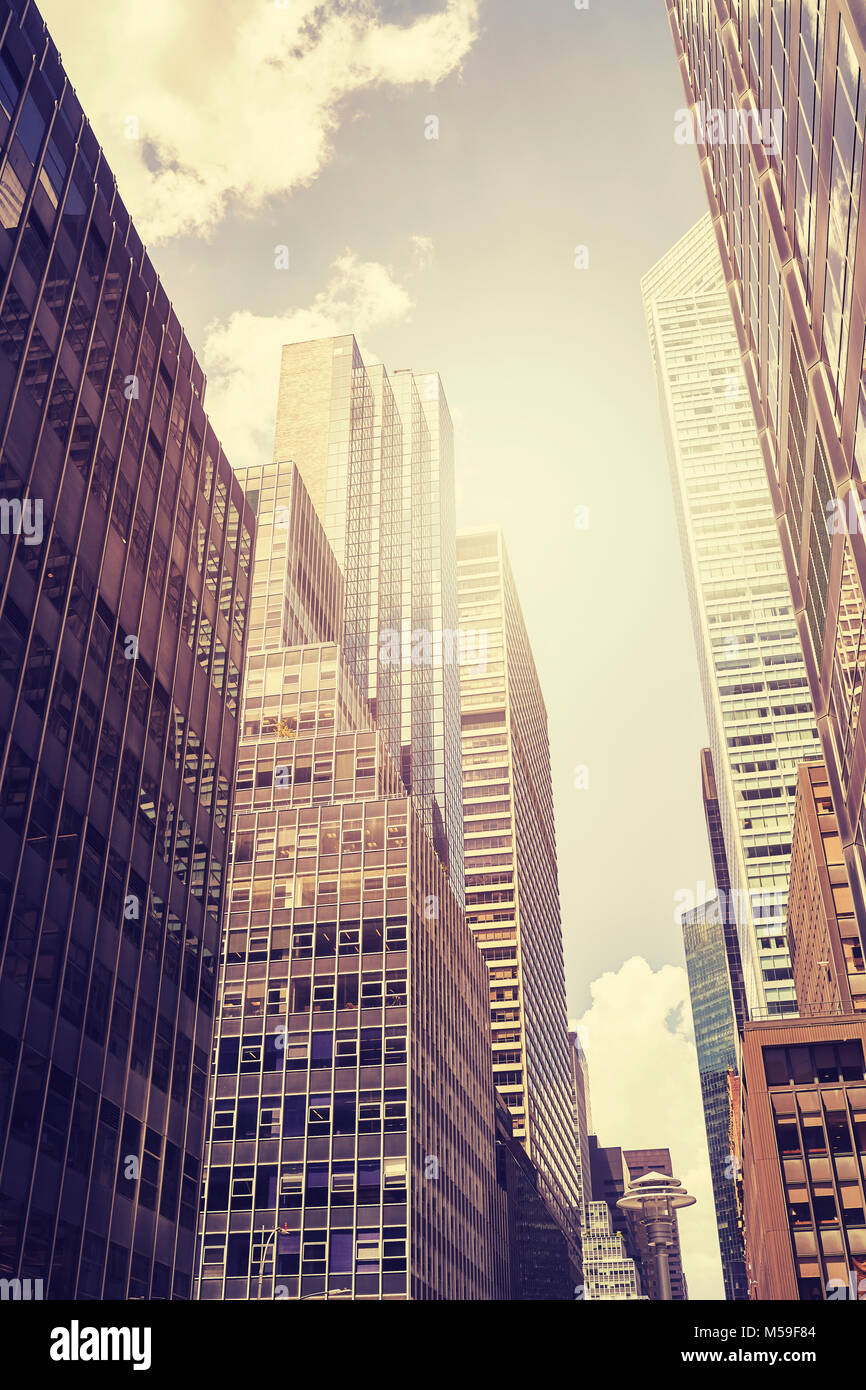 Downtown skyscrapers manhattan hi-res stock photography and images - Alamy