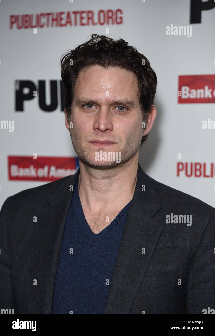 New York Ny Usa 20th Feb 2018 Steven Pasquale At Arrivals For