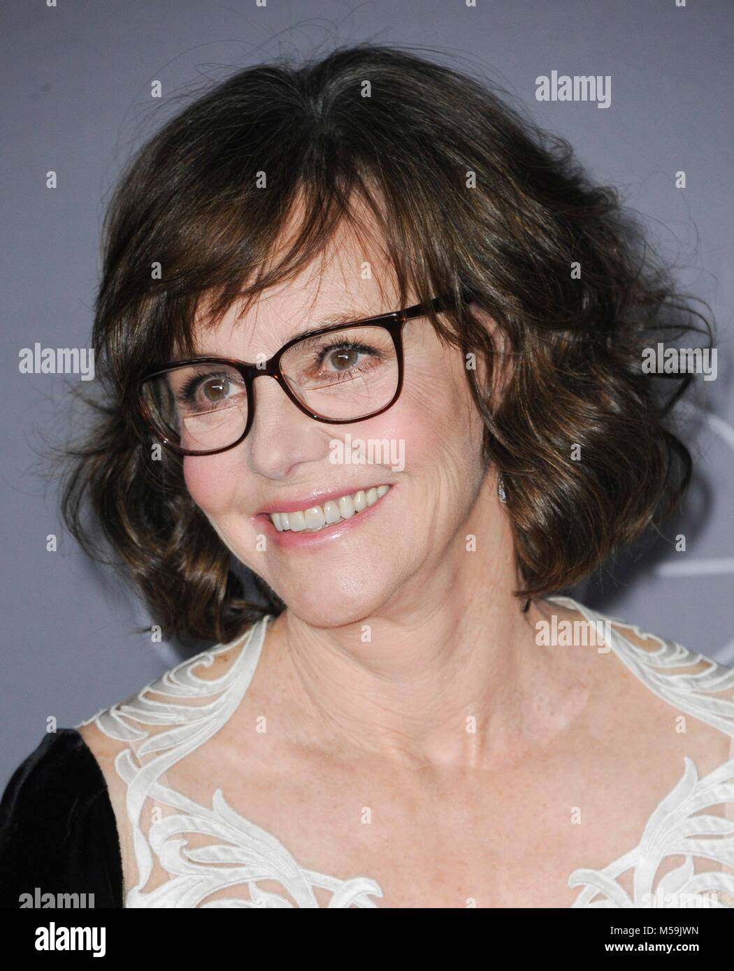 Beverly Hills, California, USA. 20th Feb, 2018. Sally Field at arrivals for 20th Costume Designers Guild Awards (CDGA), The Beverly Hilton Hotel, Beverly Hills, California, USA February 20, 2018. Credit: Elizabeth Goodenough/Everett Collection/Alamy Live News Stock Photo