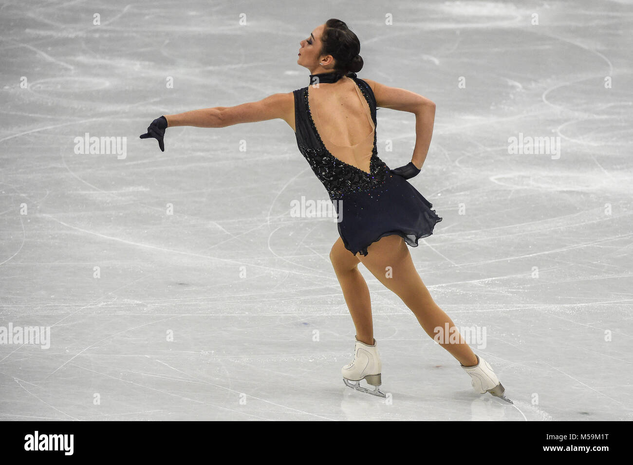 Pyeongchang, Korea. 21st Feb, 2018. Giada Russo of Italy competing in