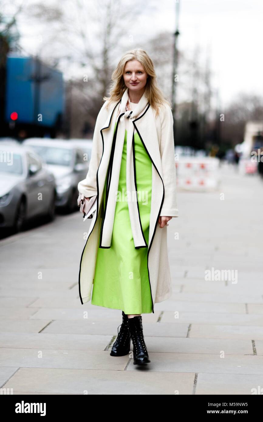 Lime green sales duster coat