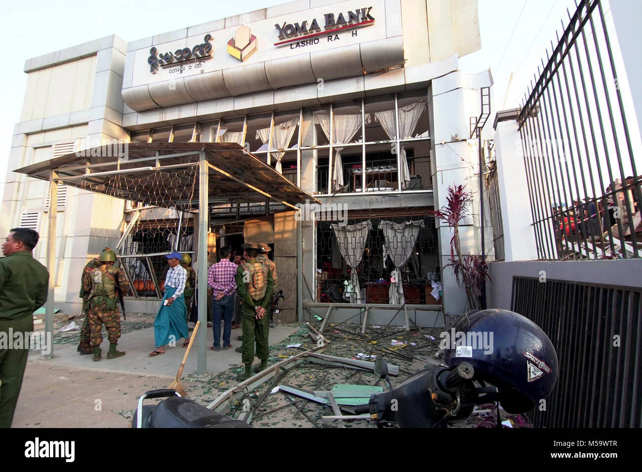2018 Lashio bombing photo 1
