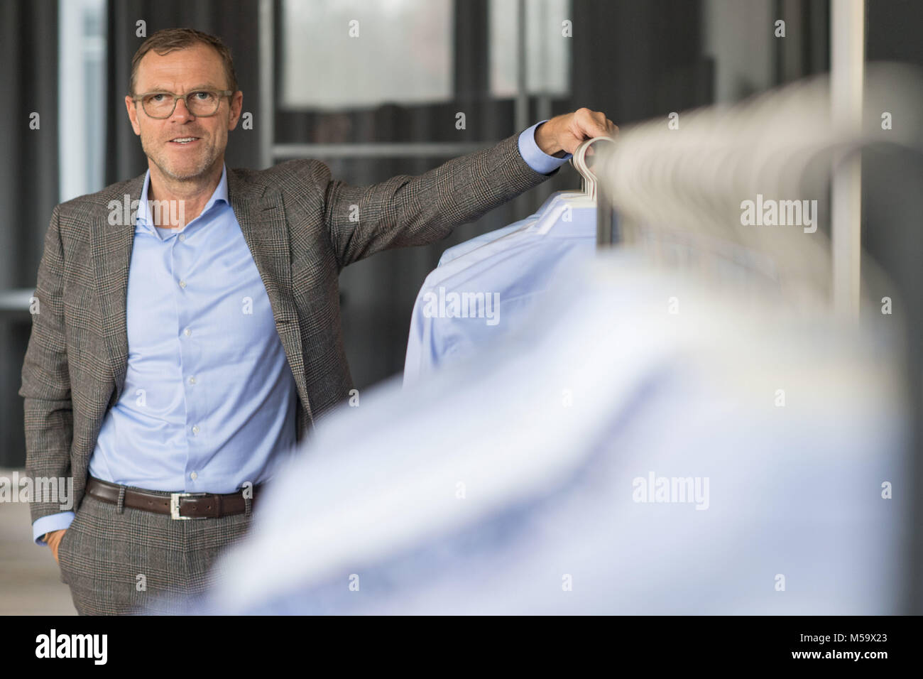 Managing Director Mark Bezner On February 18 The Shirt Stock Photo Alamy
