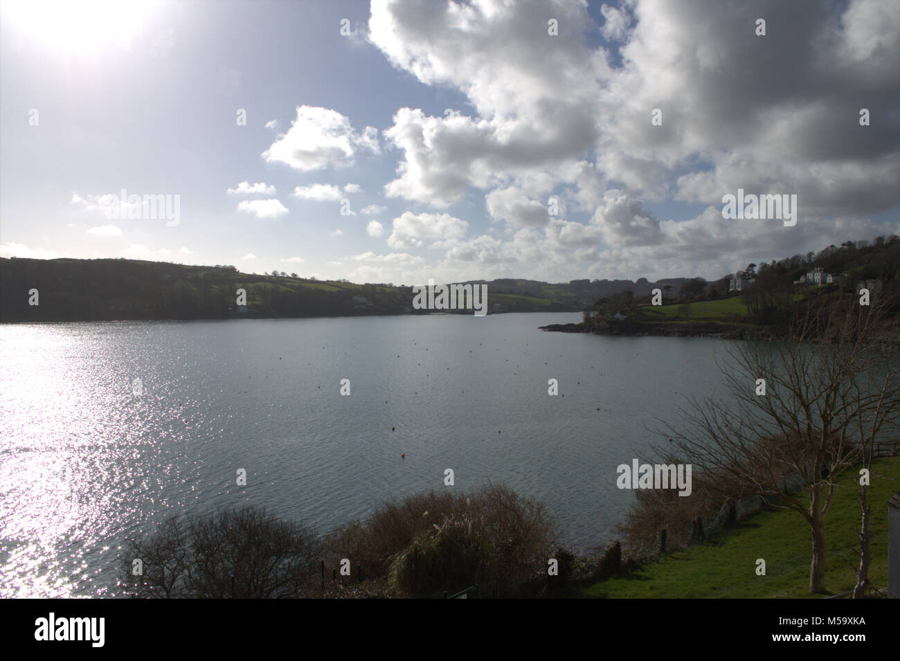 Glandore Harbour, West Cork, Ireland, 21st February, 2018. Irish