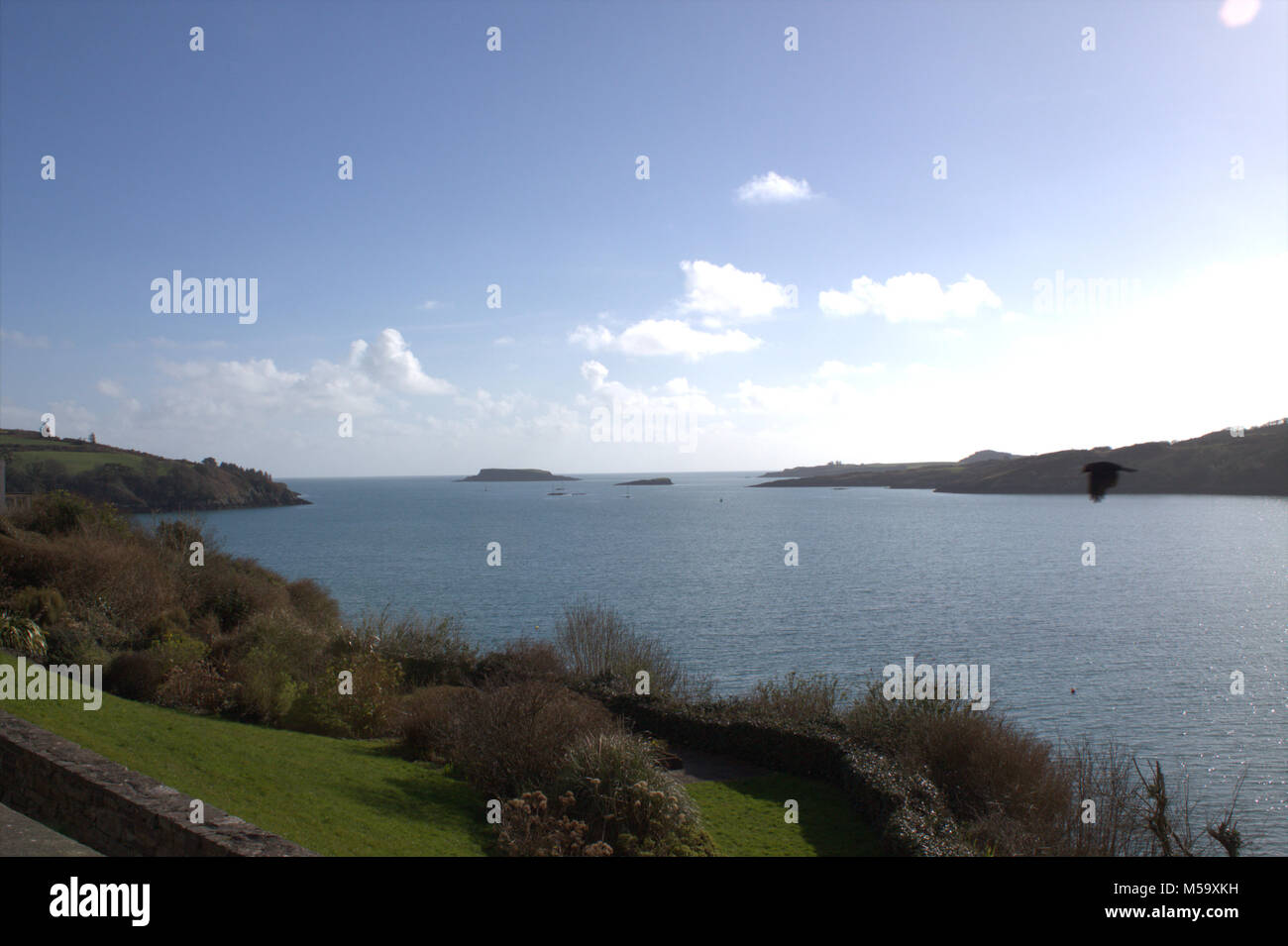 Glandore Harbour, West Cork, Ireland, 21st February, 2018. Irish Weather A fantastic day in