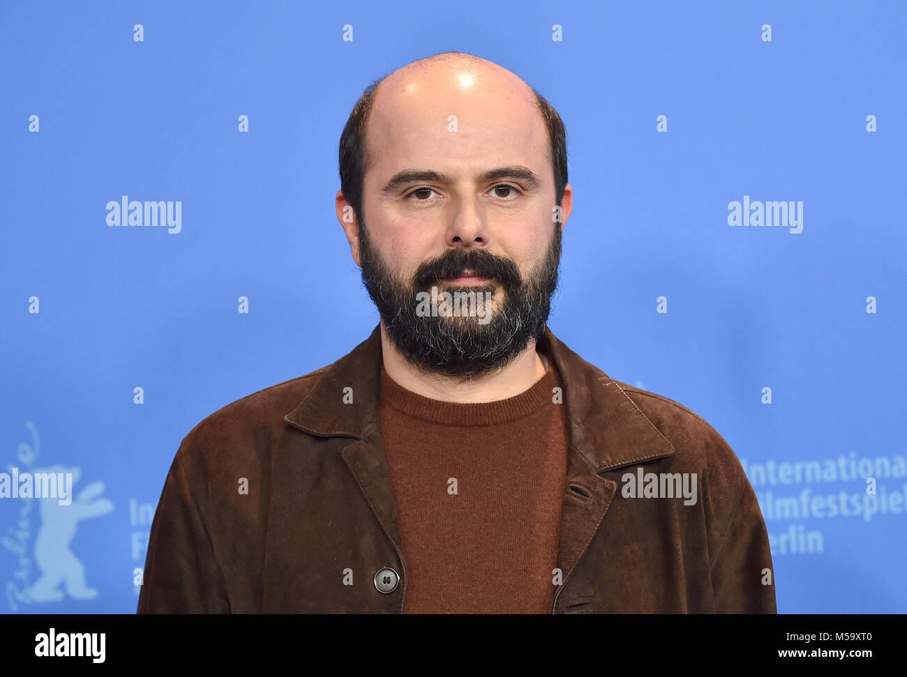 Berlin, Germany. 21st Feb, 2018. Actor Ali Mosaffa at the photocall of
