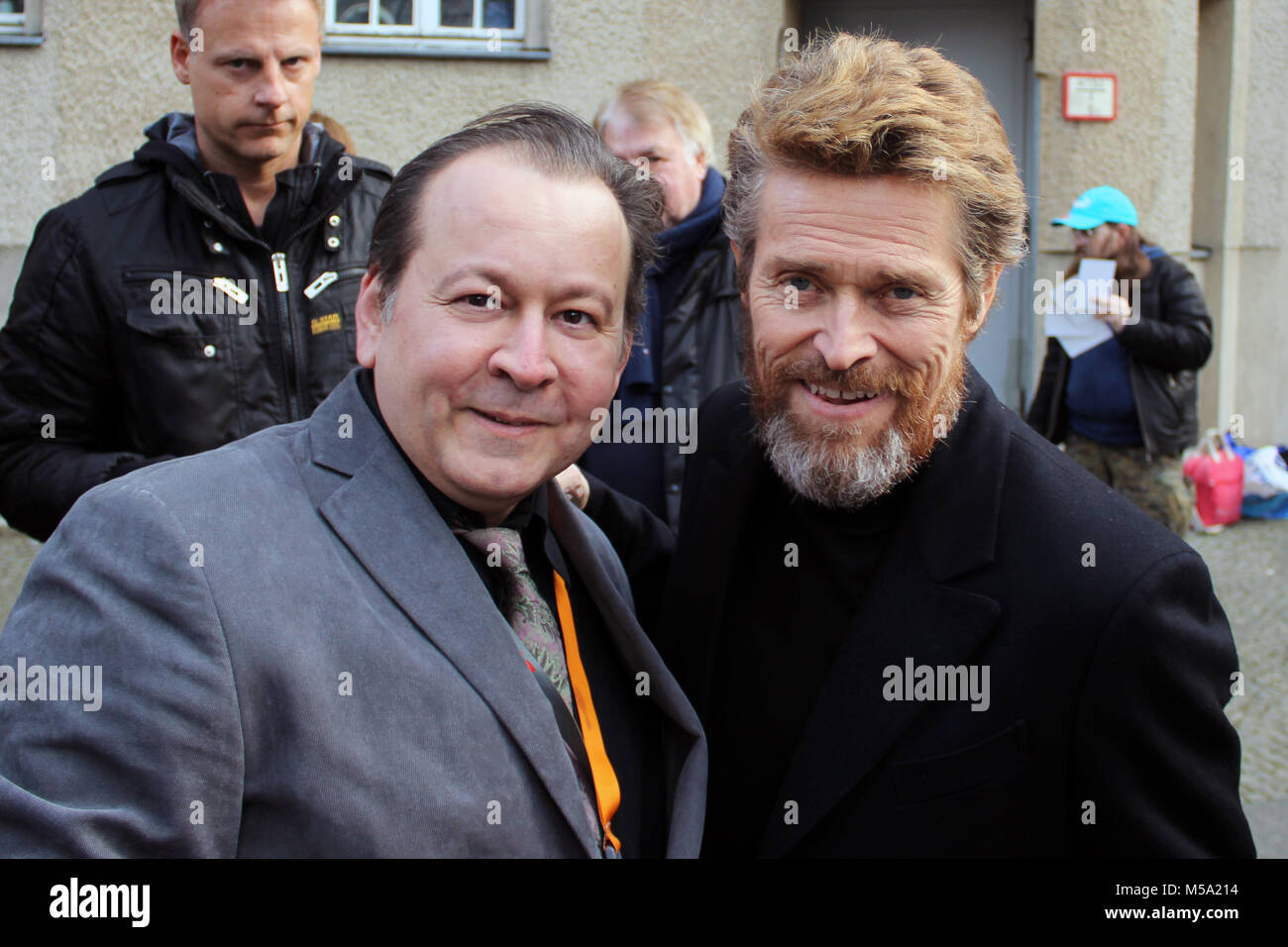 Berlin, Germany. 21st February, 2018. 68th BERLINALE, Where: Berlin/Germany, When:,  Featuring: Willem Dafoe, Tahsin Ocak, When: 20th February 2018, “Credits: T.O.Pictures / Alamy Live News“ Stock Photo