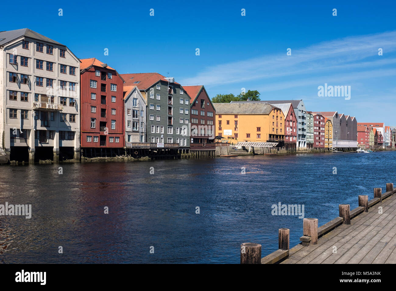 Norway, Trondheim, Traditional house Stock Photo Alamy