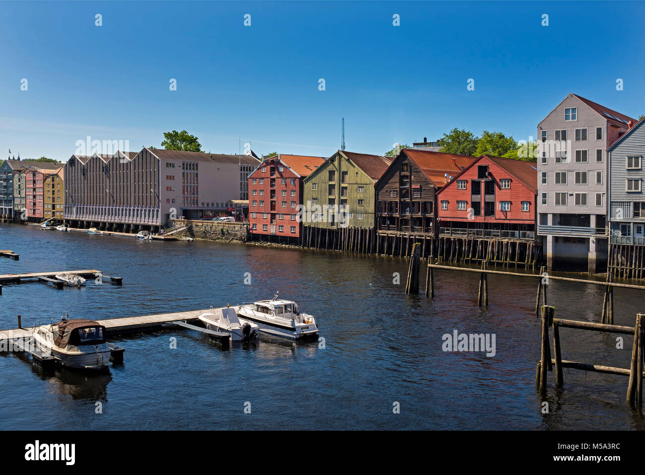 Norway, Trondheim, Traditional house Stock Photo Alamy