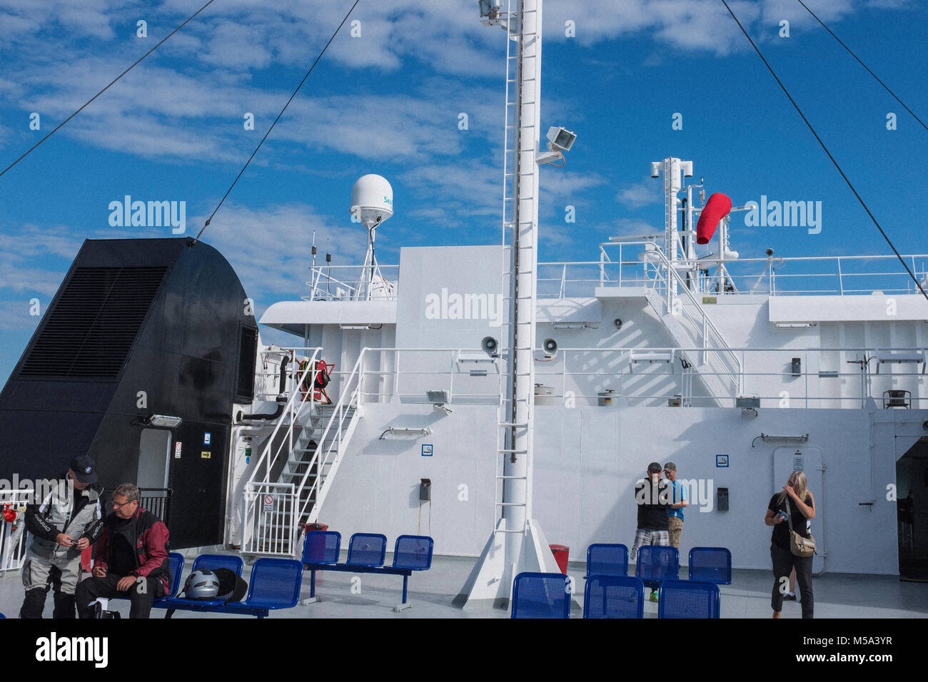 Norway, Ferry from Bognes to Lodingen Stock Photo - Alamy