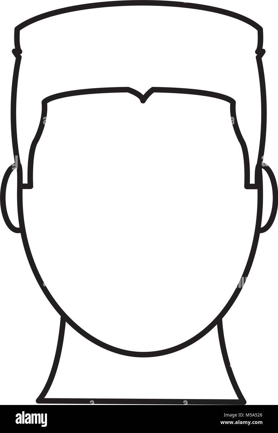line avatar man head with hairstyle and faceless Stock Vector Image & Art - Alamy line avatar man head with hairstyle and faceless Stock Vector Image & Art - Alamy