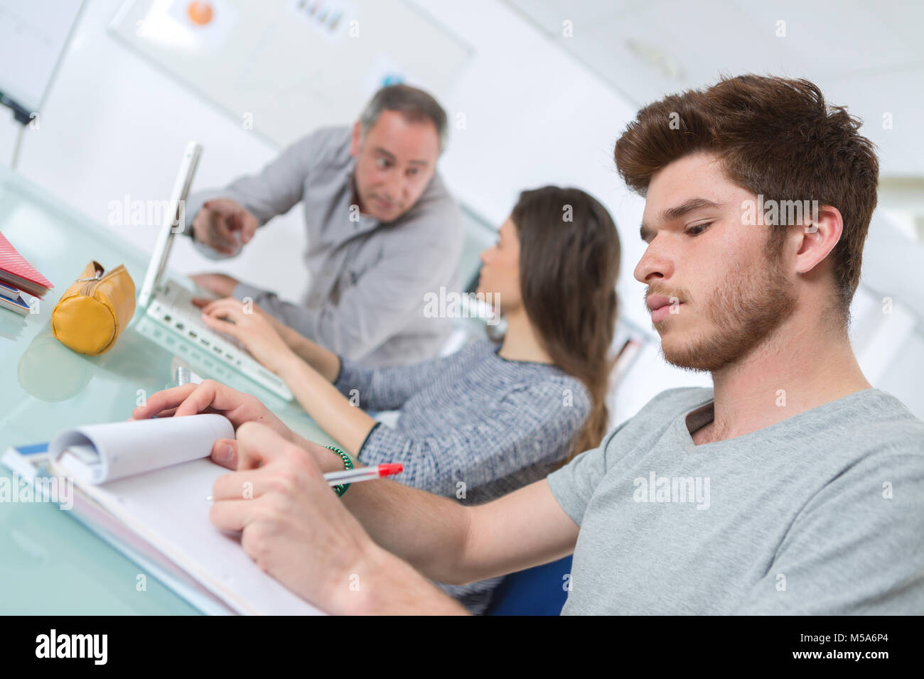 School assignment hi-res stock photography and images - Alamy