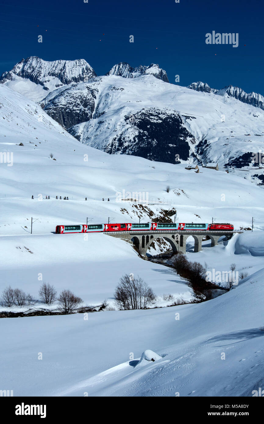 Glacier express winter hi-res stock photography and images - Page 2 - Alamy