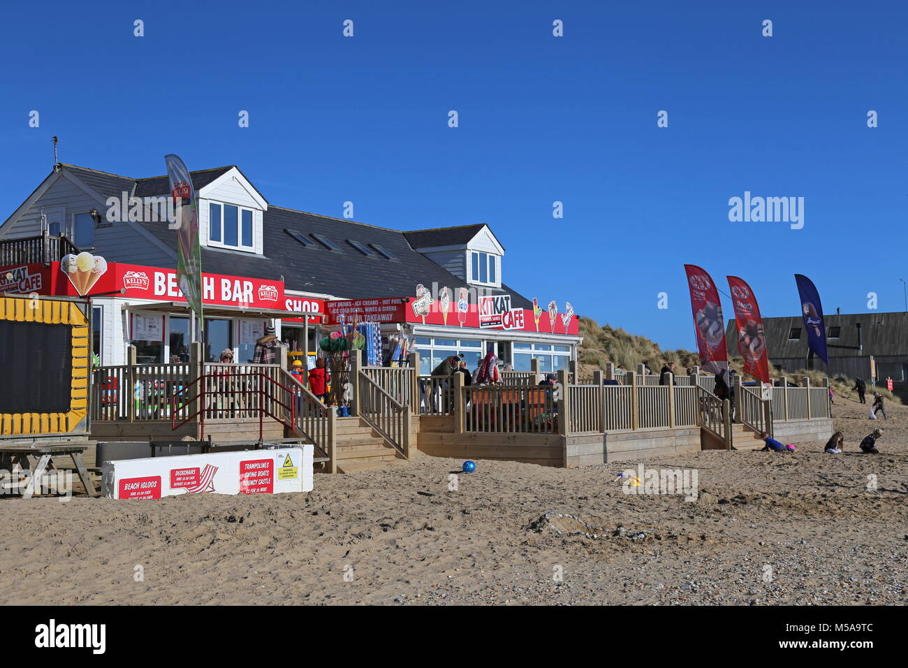Kit kat cafe camber sands hires stock photography and images Alamy
