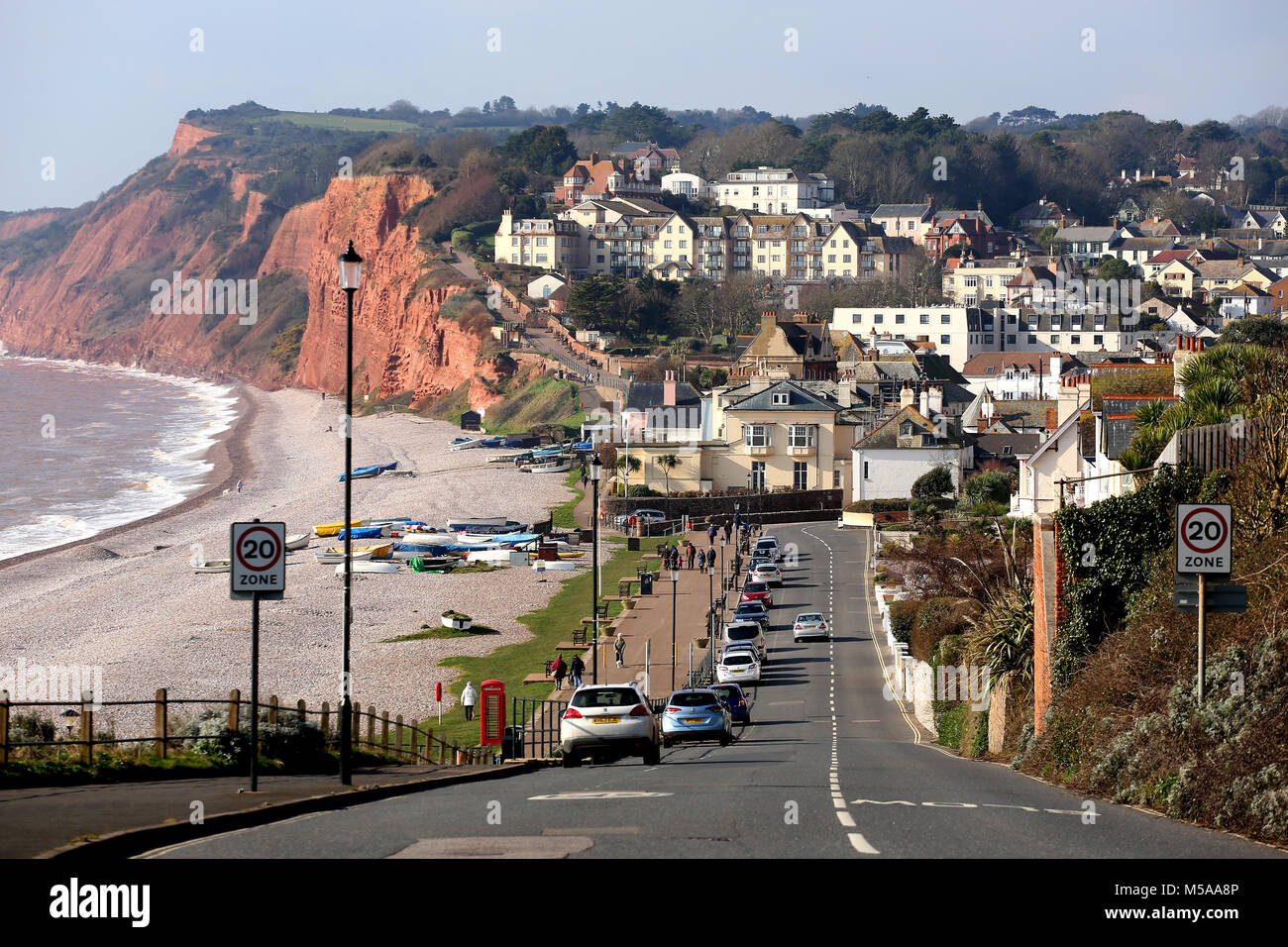 Budleigh salterton town hires stock photography and images Alamy